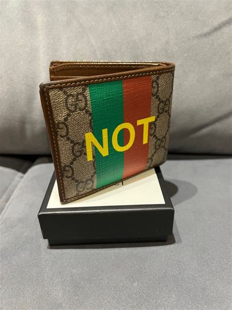 gucci not fake wallet|gucci authentic wallet.